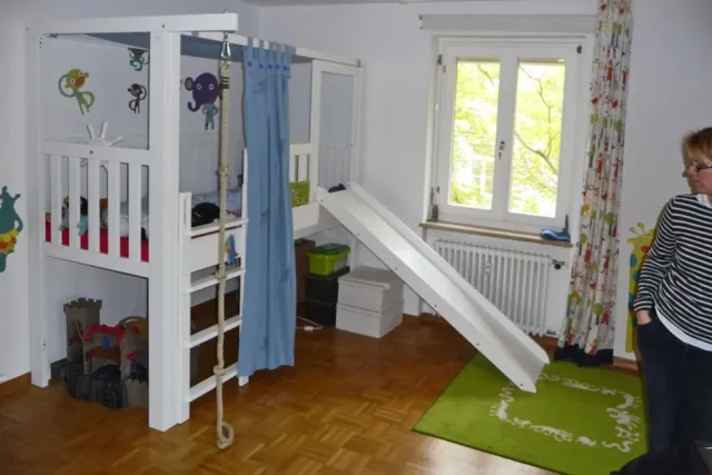 Kinderbett ListoFlex mit Rutsche