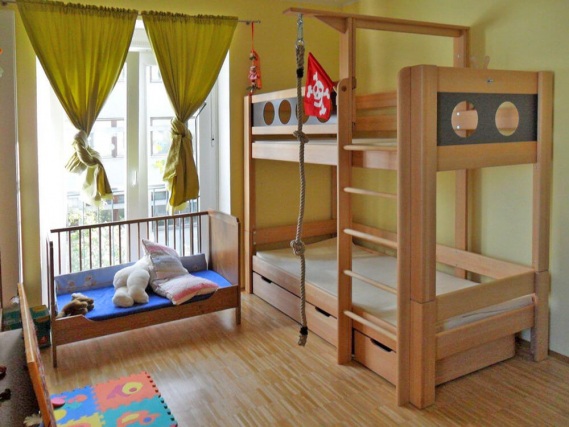 Kinderzimmer mit Etagenbett DeLuxe<br />..