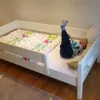 weiß lackiertes Kinderbett KINTO basic
