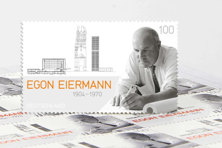 Egon Eiermann - deutscher Architekt und der Entwerfer des >Eiermann-Tischgestells< / SALTO Kindermöbel München