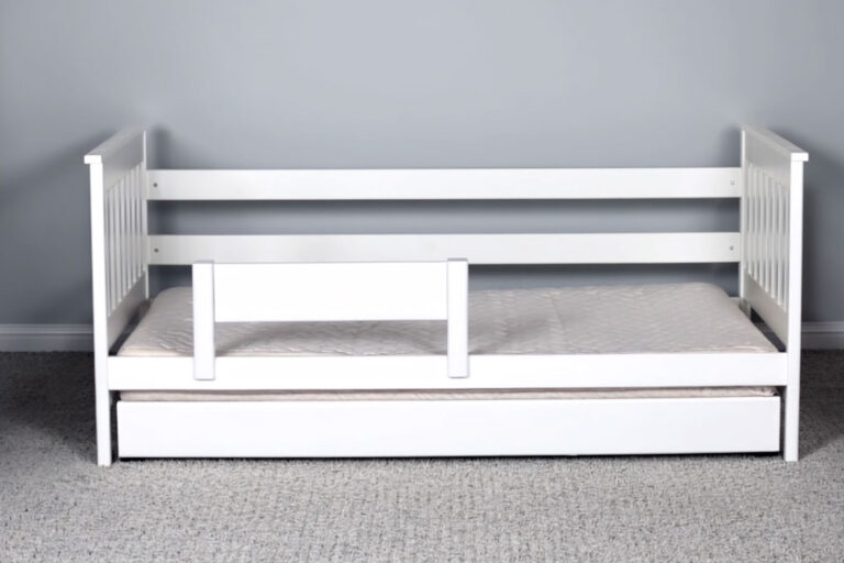 DOPYO das Kinderbett mit Schublade oder Gästebett / massives Buchenholz / SALTO Kindermöbel München