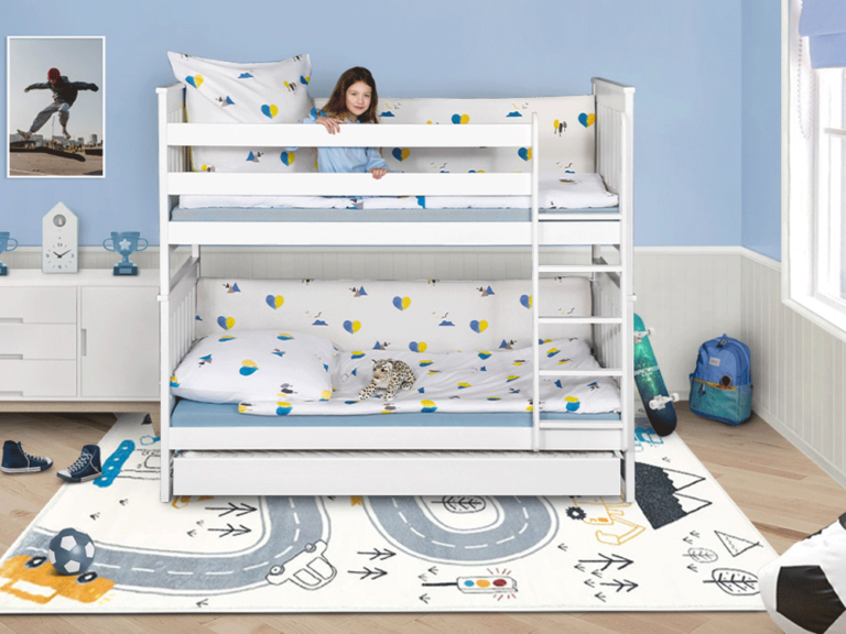 Etagenbett DOPYO mit Schublade Gästebett / SALTO Kindermöbel München
