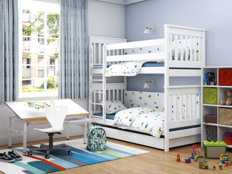 Etagenbett DOPYO mit Schublade Gästebett / SALTO Kindermöbel München