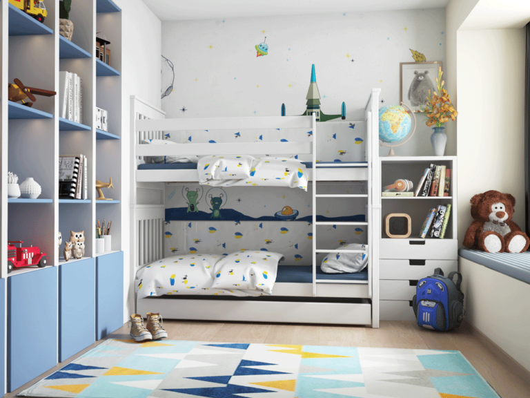 Etagenbett DOPYO mit Schublade Gästebett / SALTO Kindermöbel München