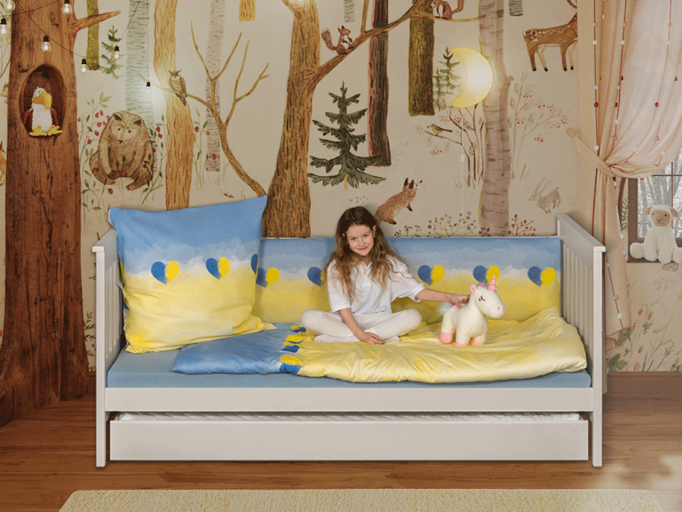 Kinderbett DOPYO mit Schublade Gästebett / SALTO Kindermöbel München