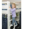 Kinderbett Hochbett-weiss-lackiert-Kinto