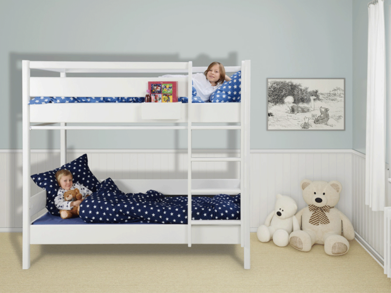 Etagenbett bunk bed mit Gästebett Schublade / SALTO Kindermöbel München