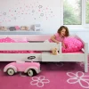 weiß lackiertes Kinderbett aus Holz: KINTO basic Kindermöbel SALTO München