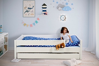 Kinderbett mit Gästebett / Modell KINTO / SALTO Kindermöbel München
