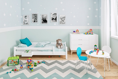 mitwachsendes Kinderbett PICCO Montessori / SALTO Kinderbetten München