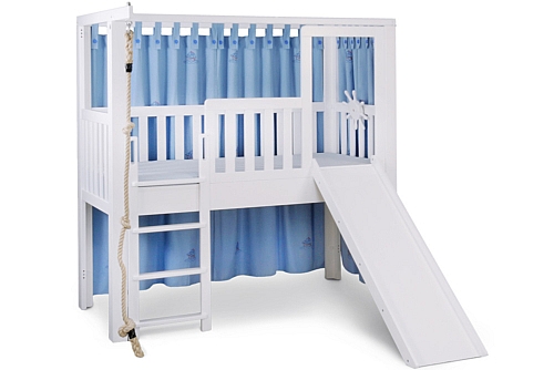 Umbausatz für Kinderbett LISTOflex zum Bett mit Rutsche / SALTO Kindermöbel München