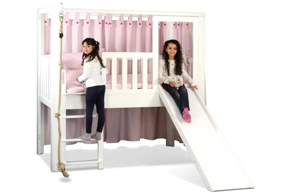 Umbausatz für Kinderbett LISTOflex zum Bett mit Rutsche / SALTO Kindermöbel München