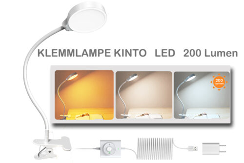 Klemmlampe KINTO-LED / SALTO Kindermöbel / München