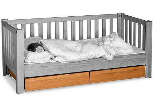 Bettschublade Zubehör zu LISTO oder KINTO Kinderbetten