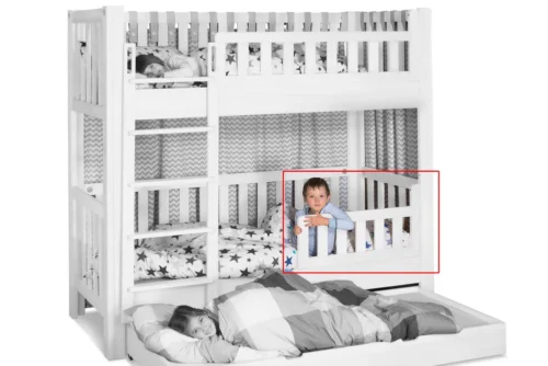 Kleiner Fallschutz <br/>zum Etagenbett LISTO